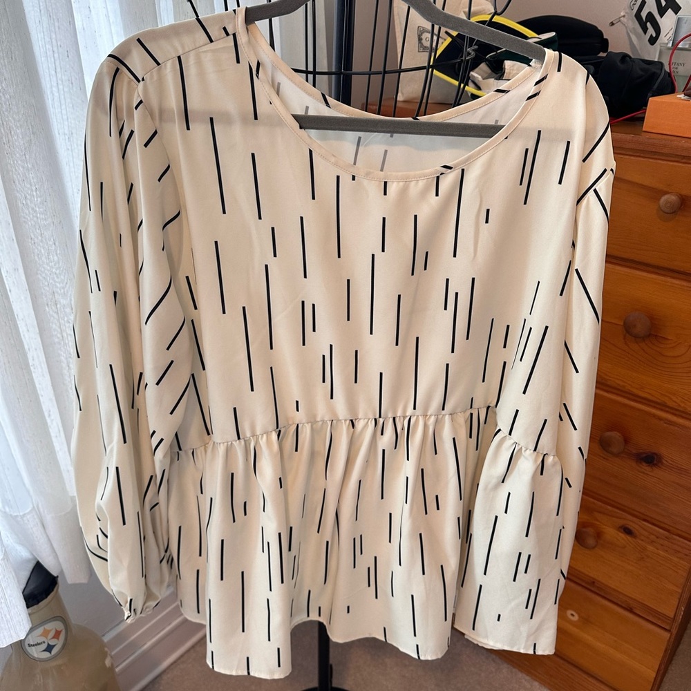 Peplum top